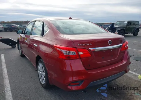 2016 Nissan Sentra Sv from USA, damaged, VIN 3N1AB7AP2GL682477